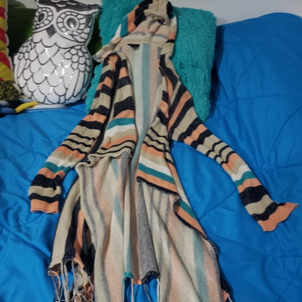 Full Tilt striped cardigan